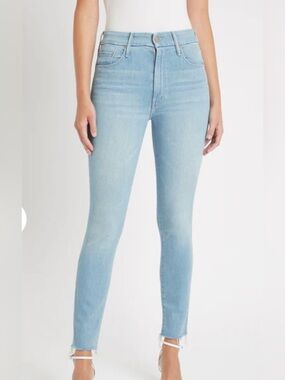 Mother jeans the looker ankle fray size 25